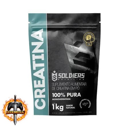 Creatina 1KG Monohidratada em Pó 100% Pura Importada