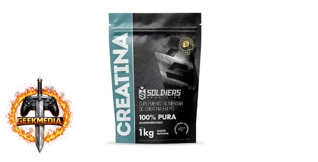Creatina 1kg Suplemento Monohidratada em pó 100% Pura