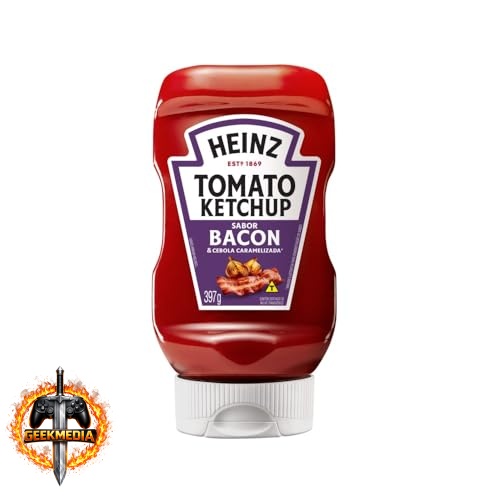 Ketchup Heinz Bacon & Cebola Caramelizada 397g