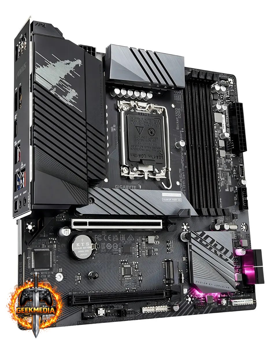 Placa Mãe Gigabyte Intel 1700 B760m Aorus Elite
