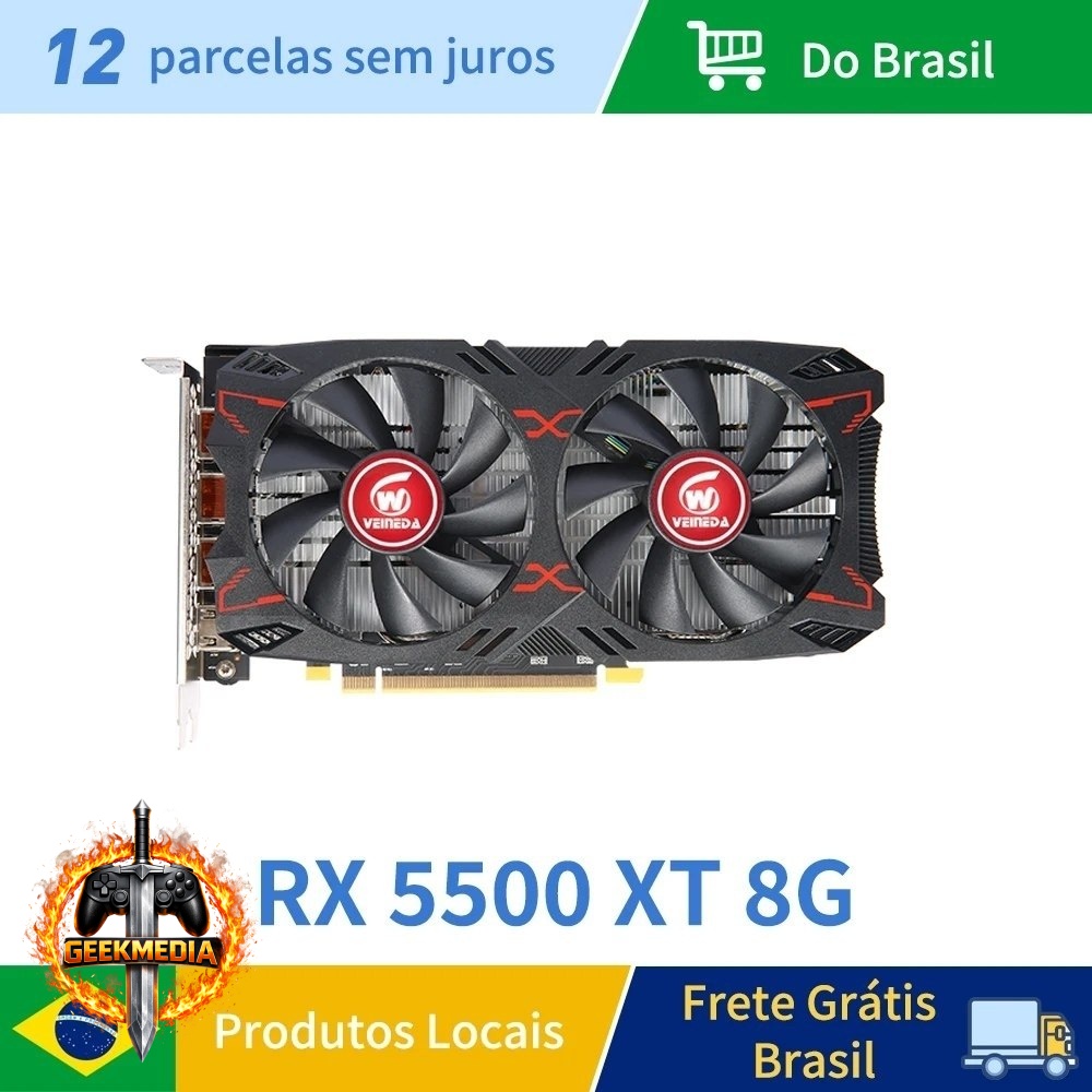 RX 5500 XT 8GB Veineda