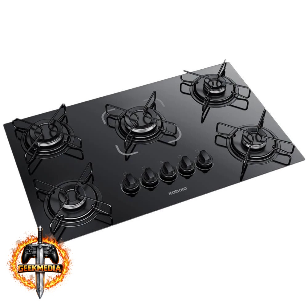 Cooktop Itatiaia 5 Bocas Bivolt Essencial