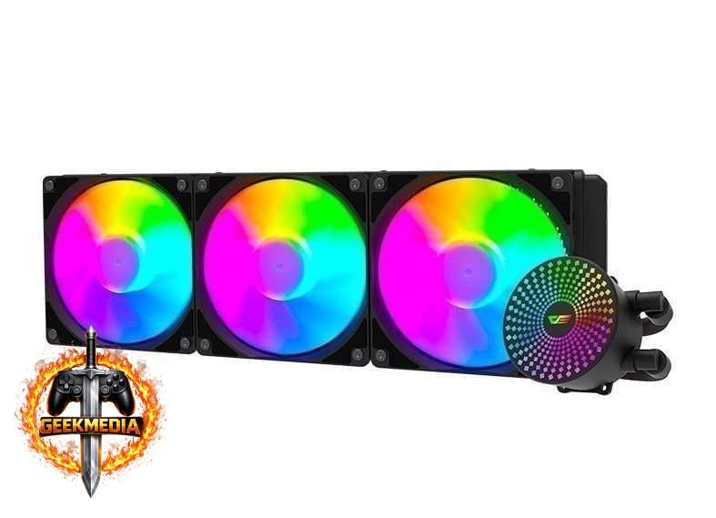 Water Cooler Aigo Darkflash DC360 Radiant ARGB 360mm Preto