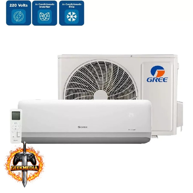 Ar Condicionado Split Inverter Gree G-Side 12000 BTU/h