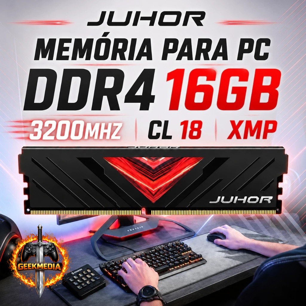 Memória Desktop PC DDR4 16GB 3200 MHz