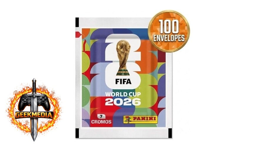 Figurinhas Panini Copa do Mundo 2026 - 100 Envelopes