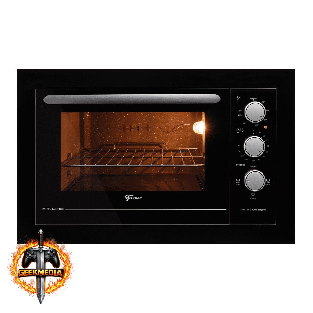 Forno Elétrico Fischer Fit Line 48L Embutir