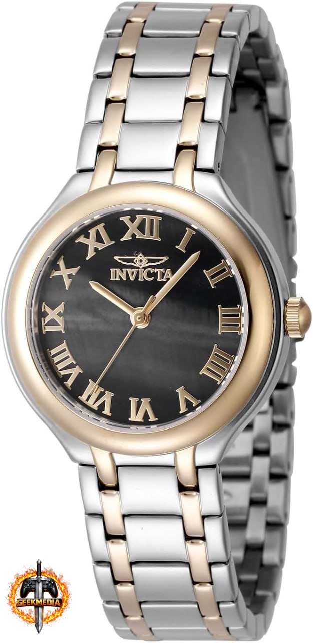 Relógio Invicta Wildflower Lady 32mm Ouro Rosa