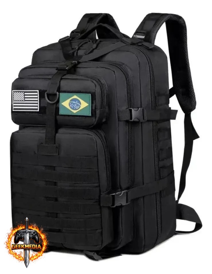 Mochila Tática Militar Grande 50L