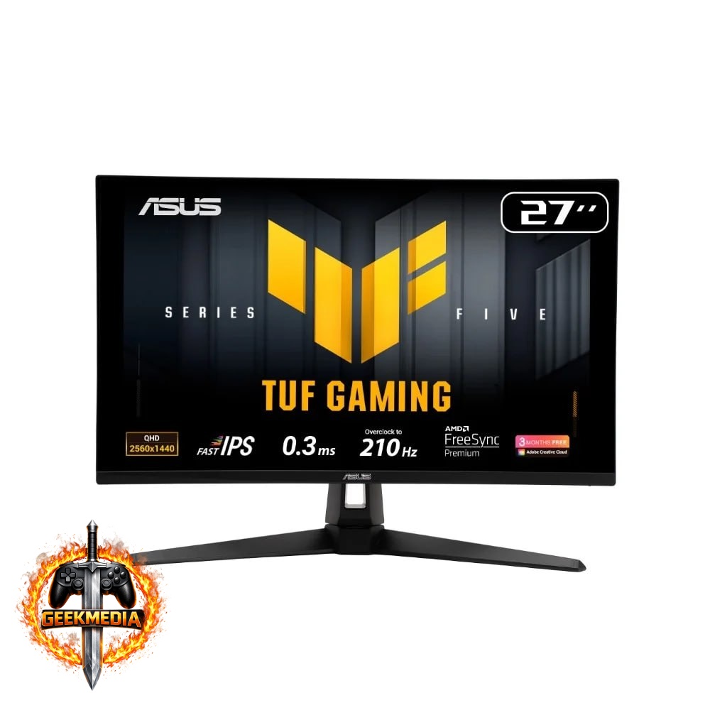 Monitor Gamer ASUS TUF 27" QHD 210Hz 0.3ms