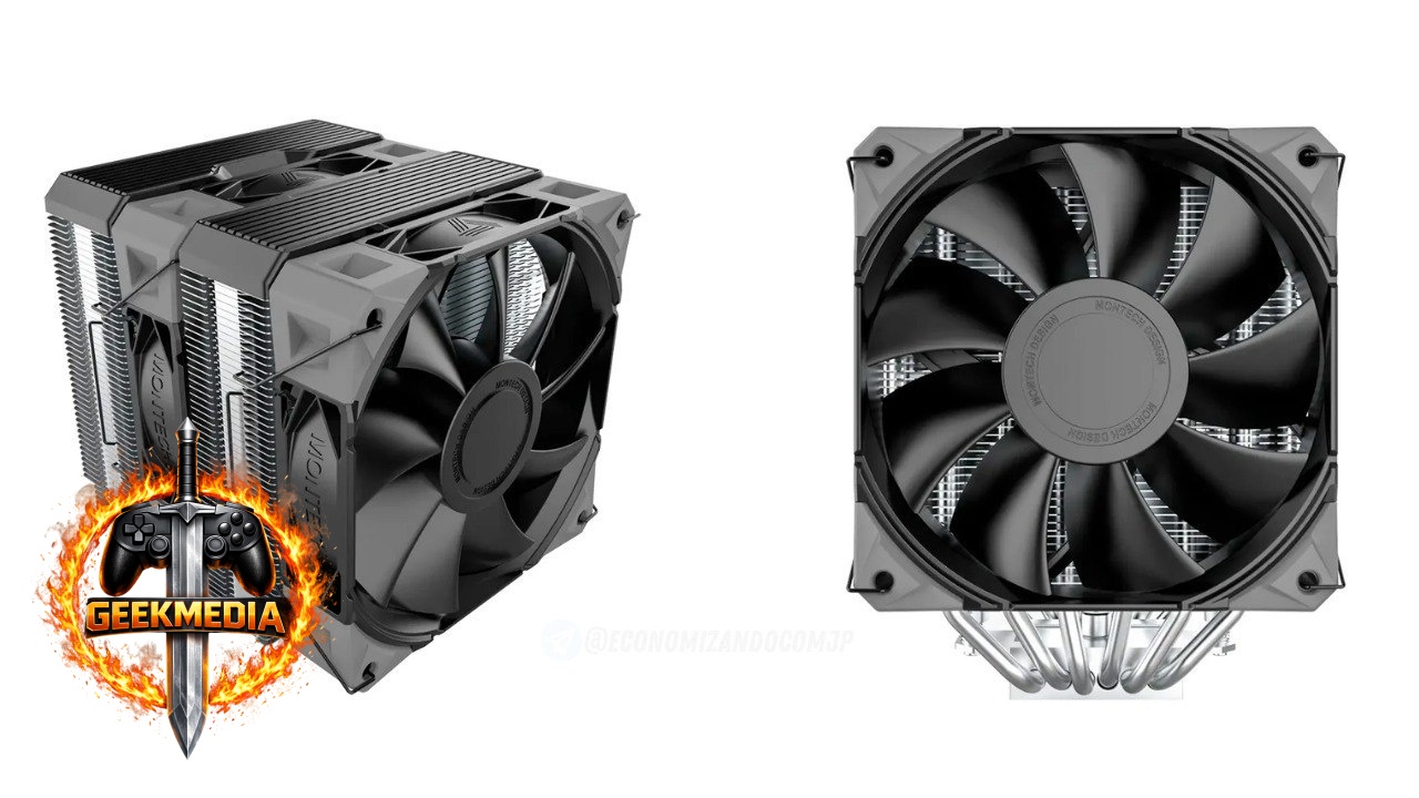 Air Cooler Montech NX600 Dual Tower