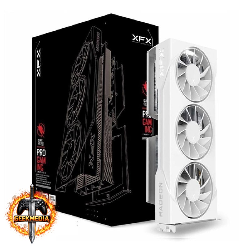 Placa de Vídeo XFX RX 9060 XT OC White