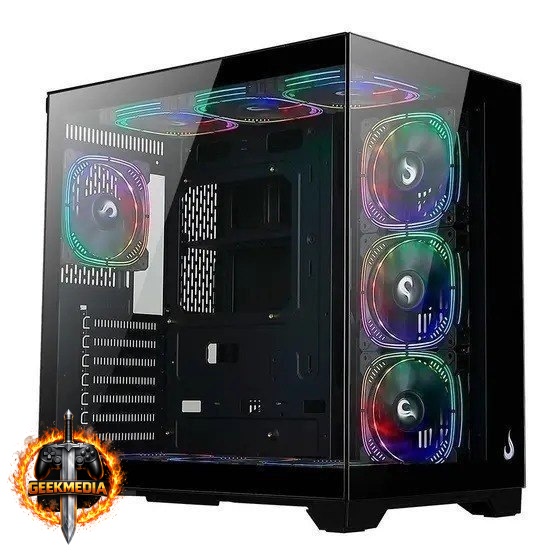 Gabinete Gamer Rise Mode Galaxy Glass Standard V2