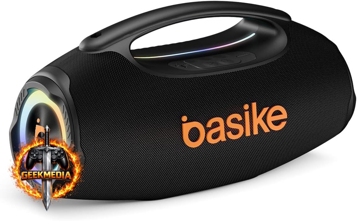 Caixa de Som Bluetooth Basike 80W RMS IPX6