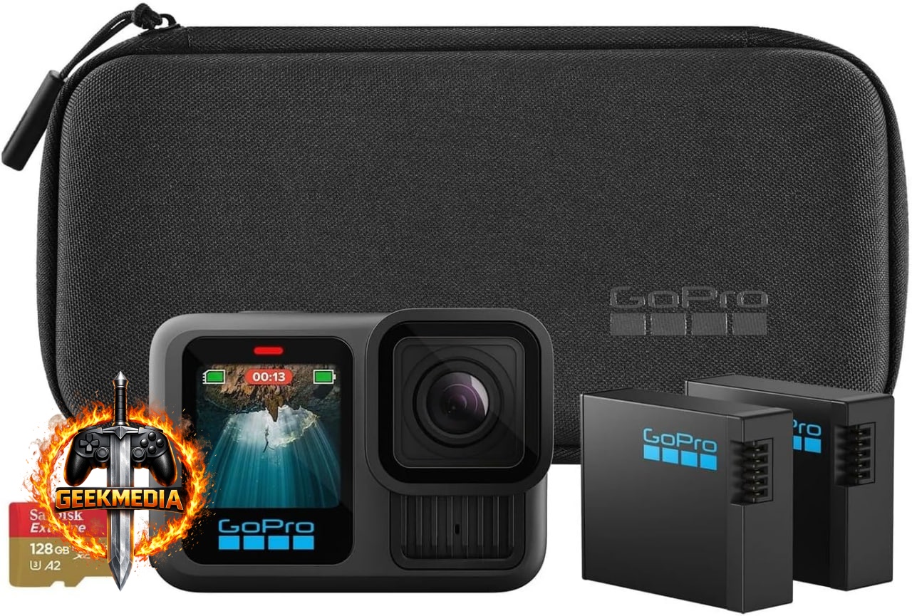GoPro HERO13 Black - Câmera de Ação 5.3K60