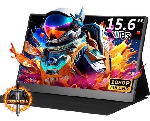 Monitor Gamer Portátil 15.6" FHD IPS HDMI USB