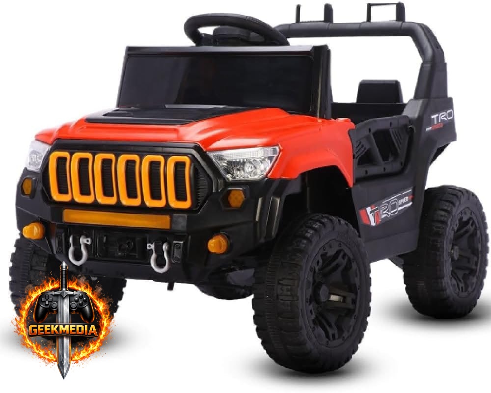 Jipe Elétrico Bang Toys Titan XR 12V - Vermelho