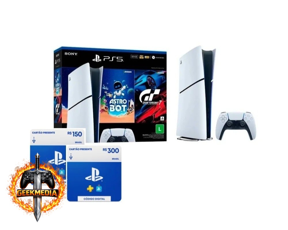 Kit Console PS5 Sony PlayStation 5 Edição Digital