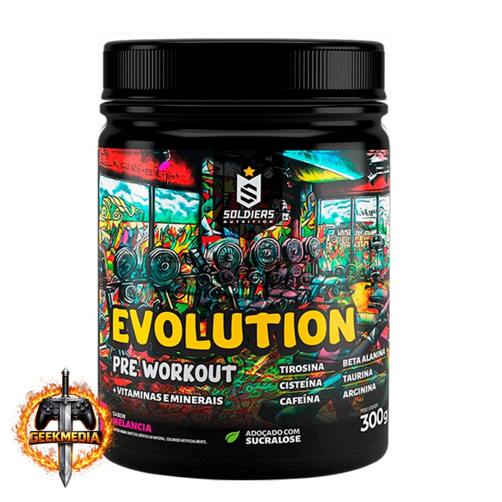 Pré Treino Evolution 300g Soldiers Nutrition