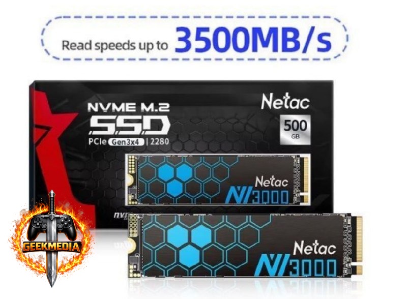 SSD NVME Netac NV3000 500GB