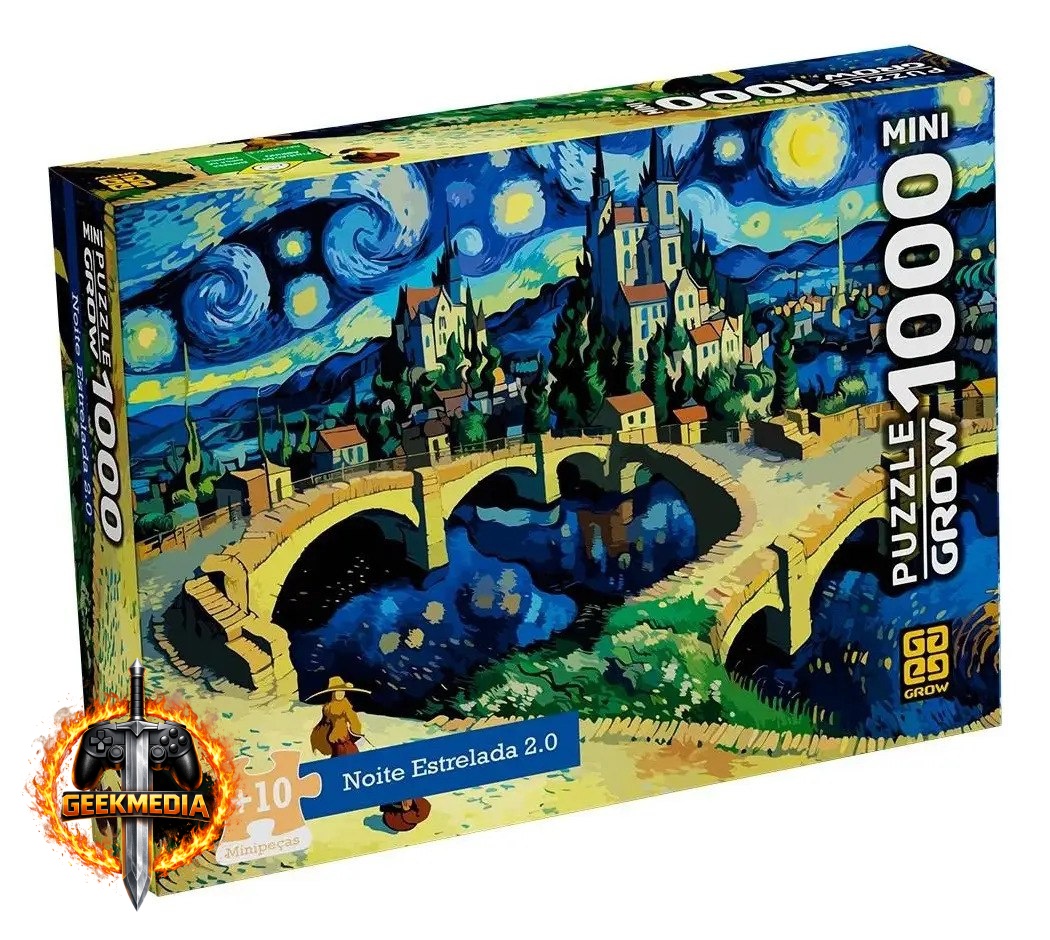 Quebra Cabeça Grow Noite Estrelada 2.0 Mini