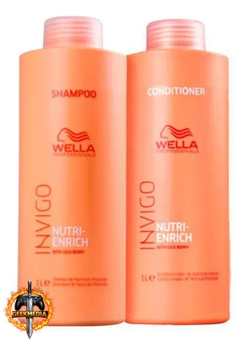 Kit Wella Professionals Invigo Nutri-enrich Salon Duo
