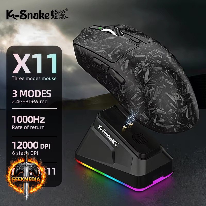 Mouse Sem Fio K-Snake x11