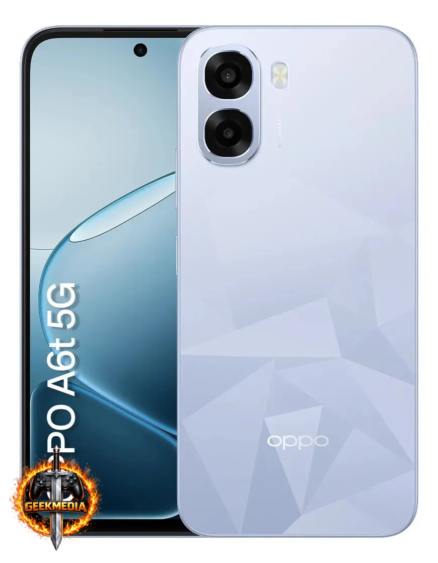Smartphone Oppo A6t 5G 256GB 24GB RAM Azul Cristal