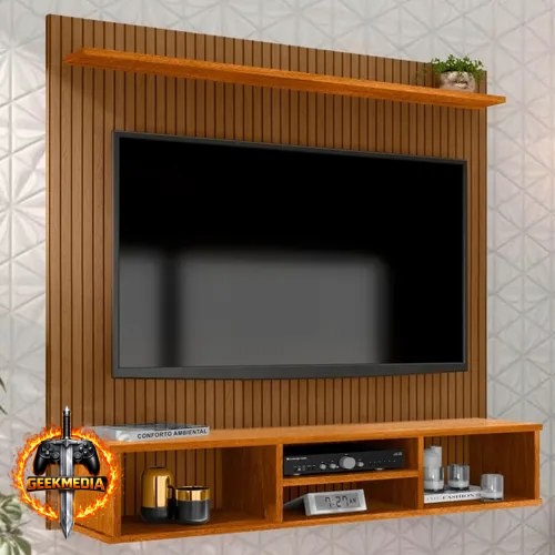 Painel Suspenso Everest TV Até 50" Naturale