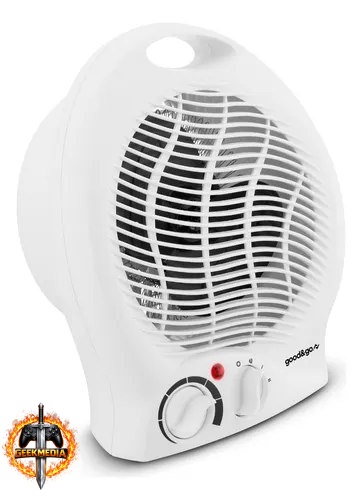 Aquecedor Elétrico Portátil Good&go GG-AQ01 1500W 127V