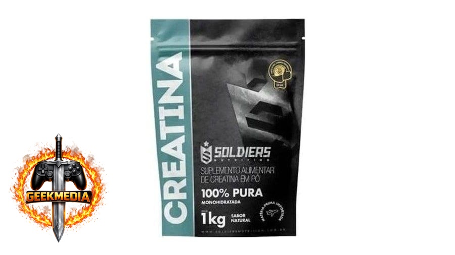 Creatina 1KG Monohidratada em Pó 100% Pura Importada