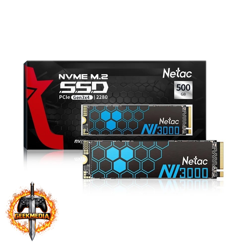 SSD Nvme Netac Nv3000 500GB