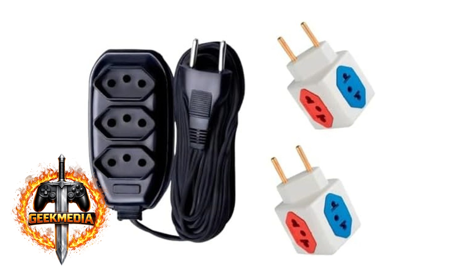 Extensão Elétrica 3 Metros 10A 127/220V