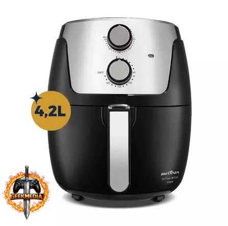 Air Fryer Britânia 4,2L Dura Mais 1500W BFR38