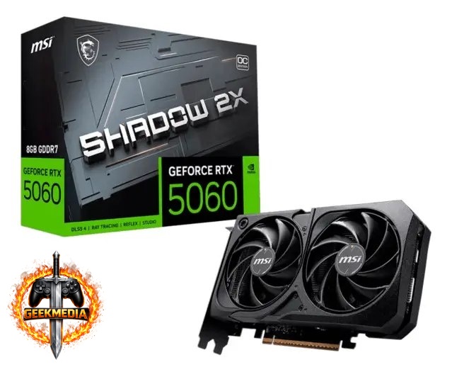 Placa de Vídeo MSI RTX 5060 8GB GDDR7
