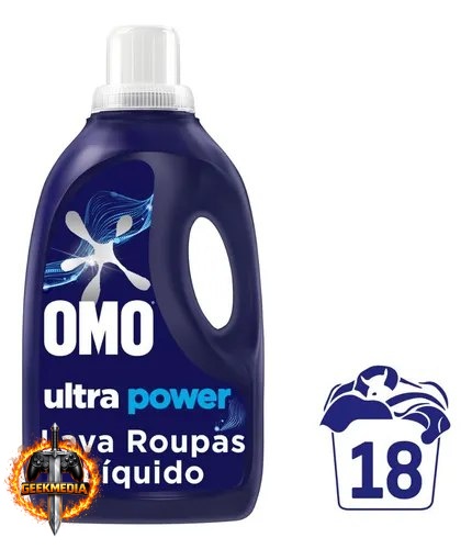 Omo Lava Roupas Líquido Ultra Power 1,8 L