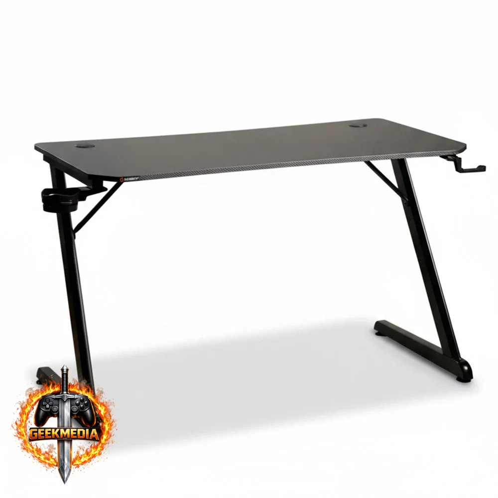 Mesa Gamer Husky Snow Preto