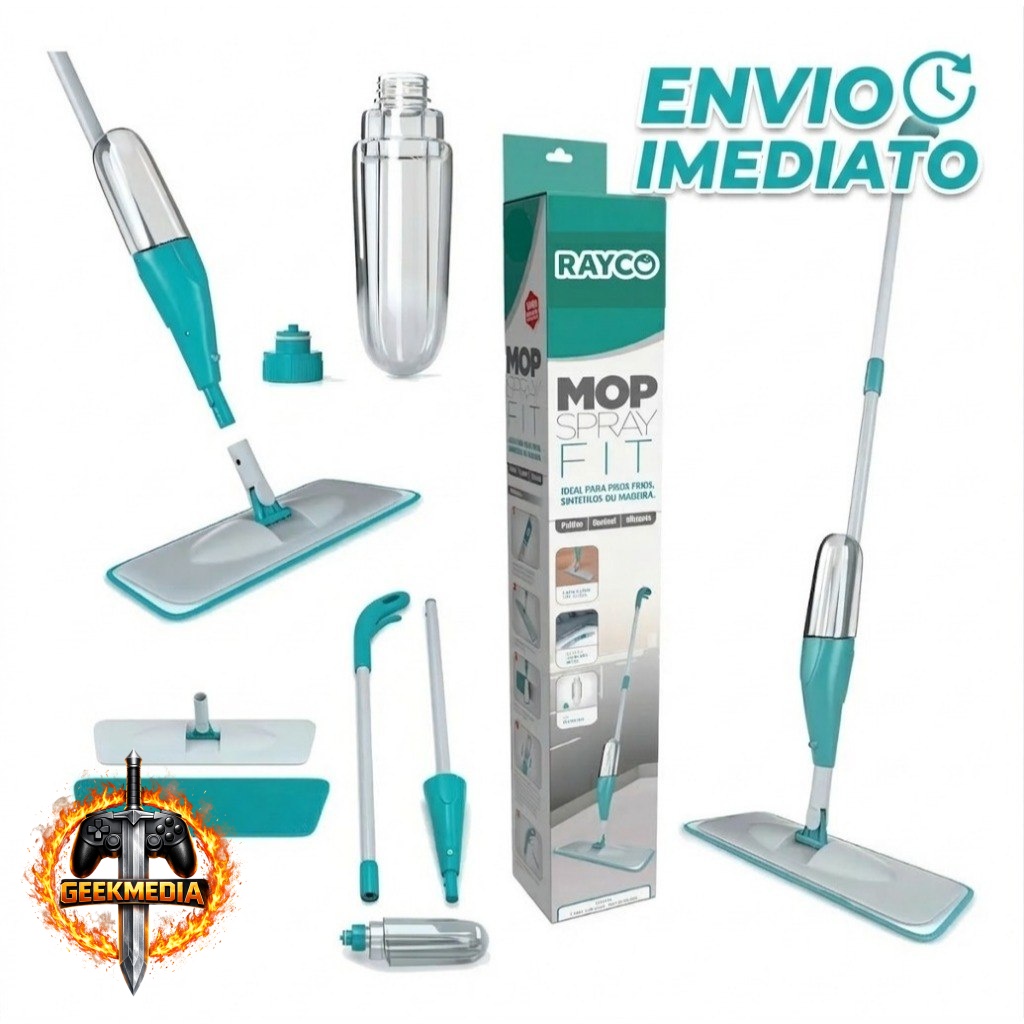 Mop Spray 360 Com Reservatório Para Piso
