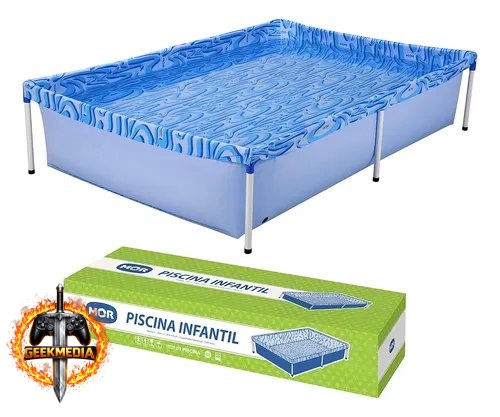 Piscina Retangular Pequena 1000 Litros Portátil