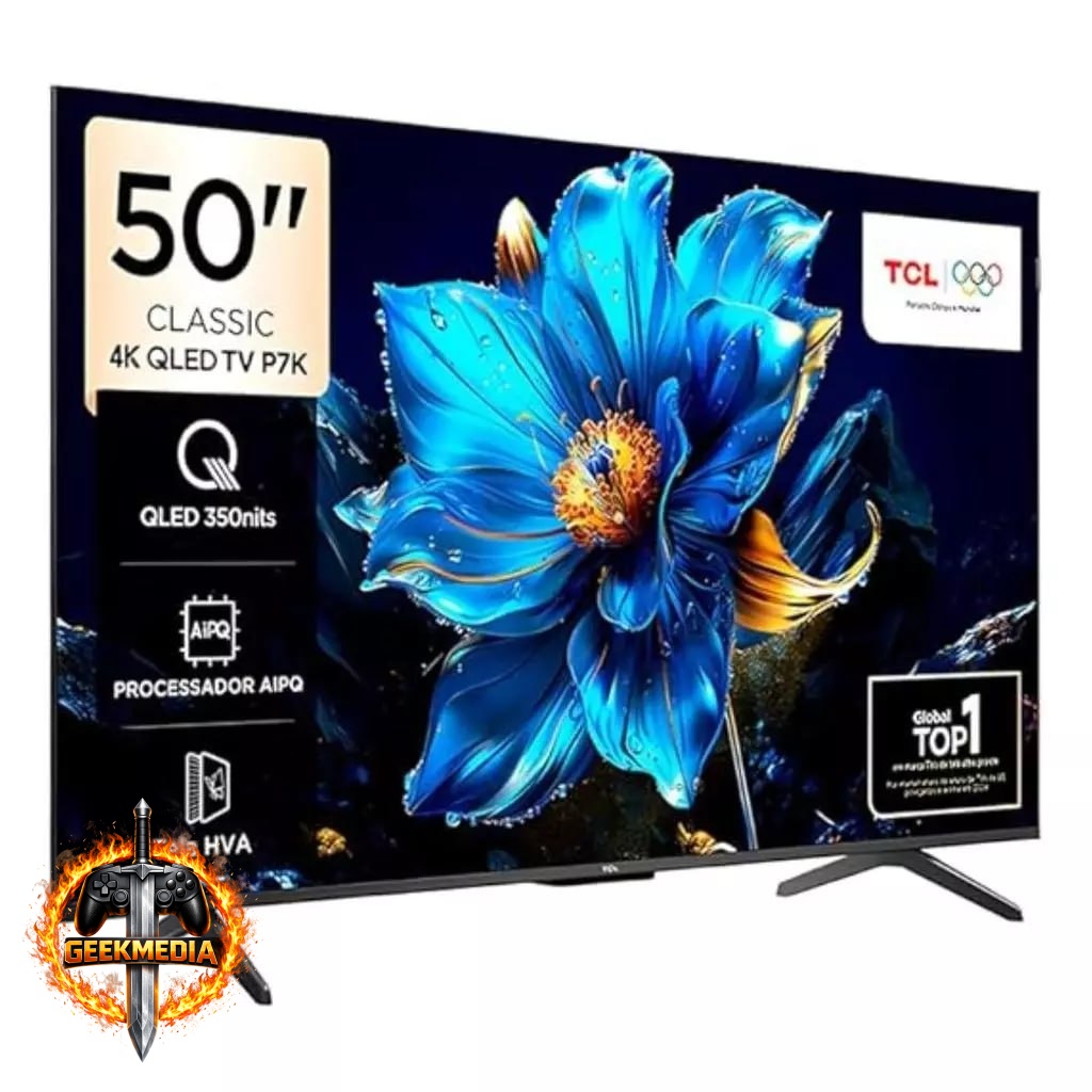 Smart TV TCL 50" 4K QLED UHD