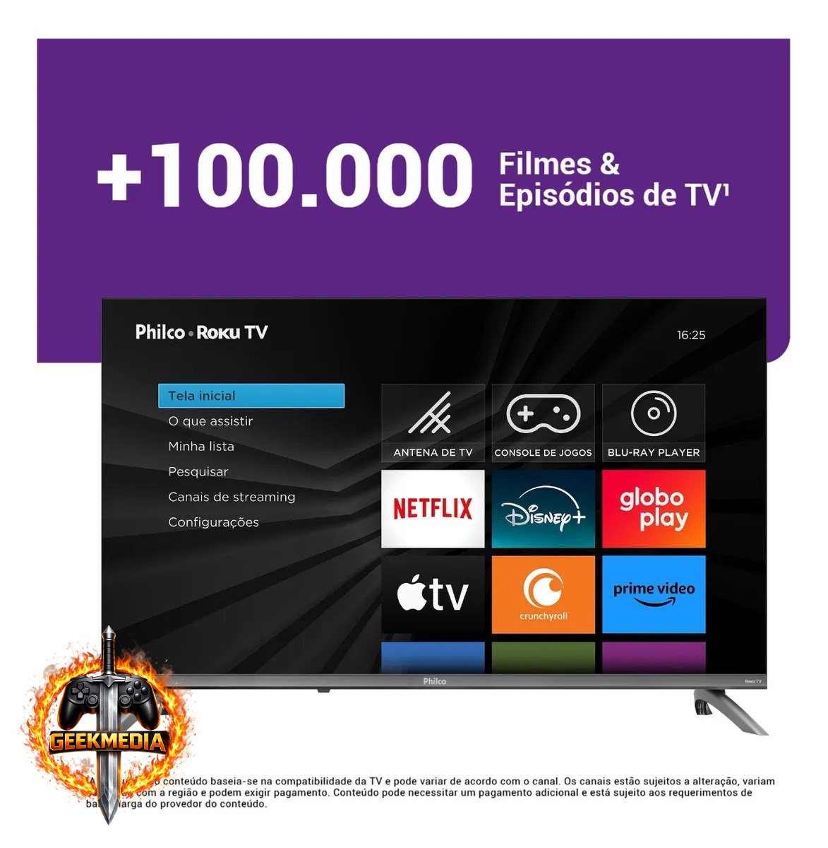 Smart Tv 32 Philco Roku Tv