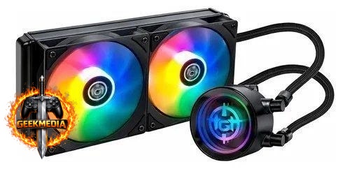 Water Cooler Tgt Spartel V2 Rainbow 240mm Preto