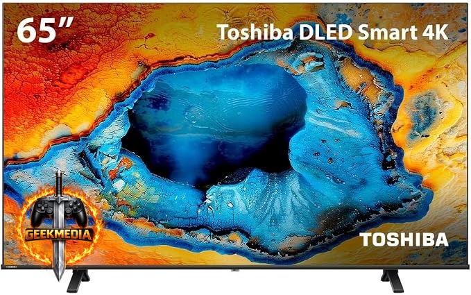 Smart Tv Dled 65" 4K Toshiba 65C350NS Vidaa