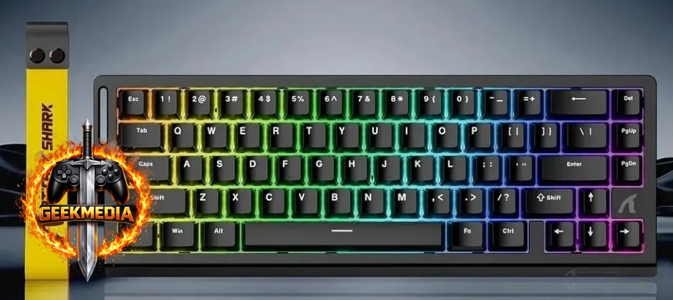 Teclado Magnético Attack Shark X68HE
