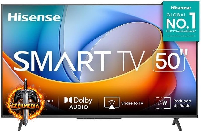Hisense Smart TV FHD 50" polegadas 50A4NV