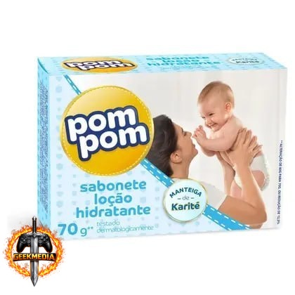 Sabonete Pom Pom Hidratante 12x70g