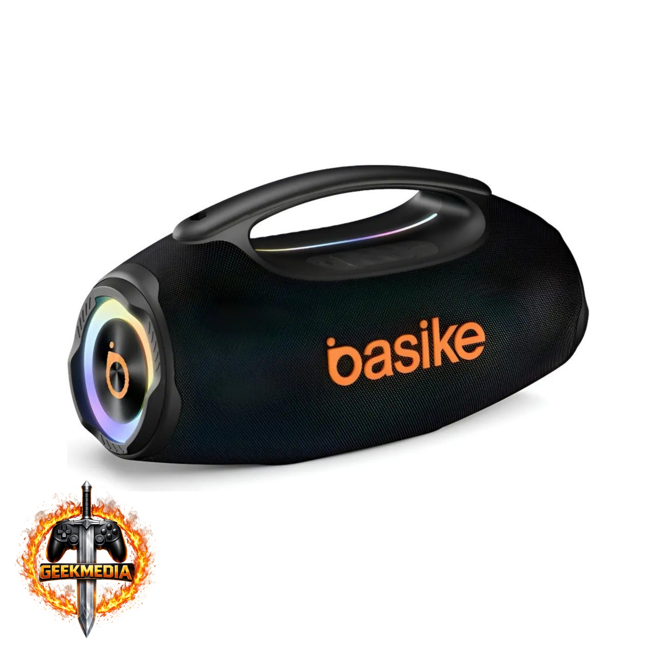 Caixa de Som Boombox Basike 80W Bluetooth IPX6