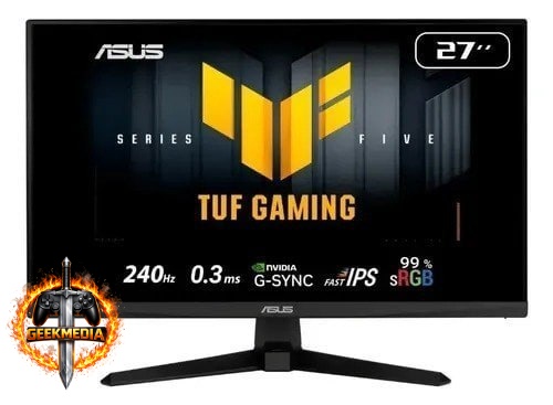 Monitor Gamer Asus TUF Gaming VG279QM5A 27 Pol Full HD 240Hz