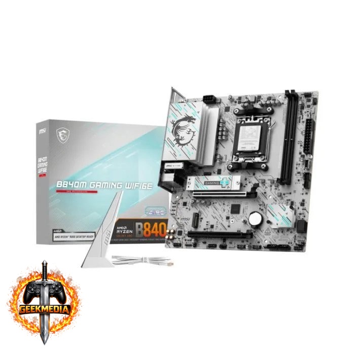 Placa Mãe MSI B840M Gaming WiFi 6E AM5 DDR5 mATX