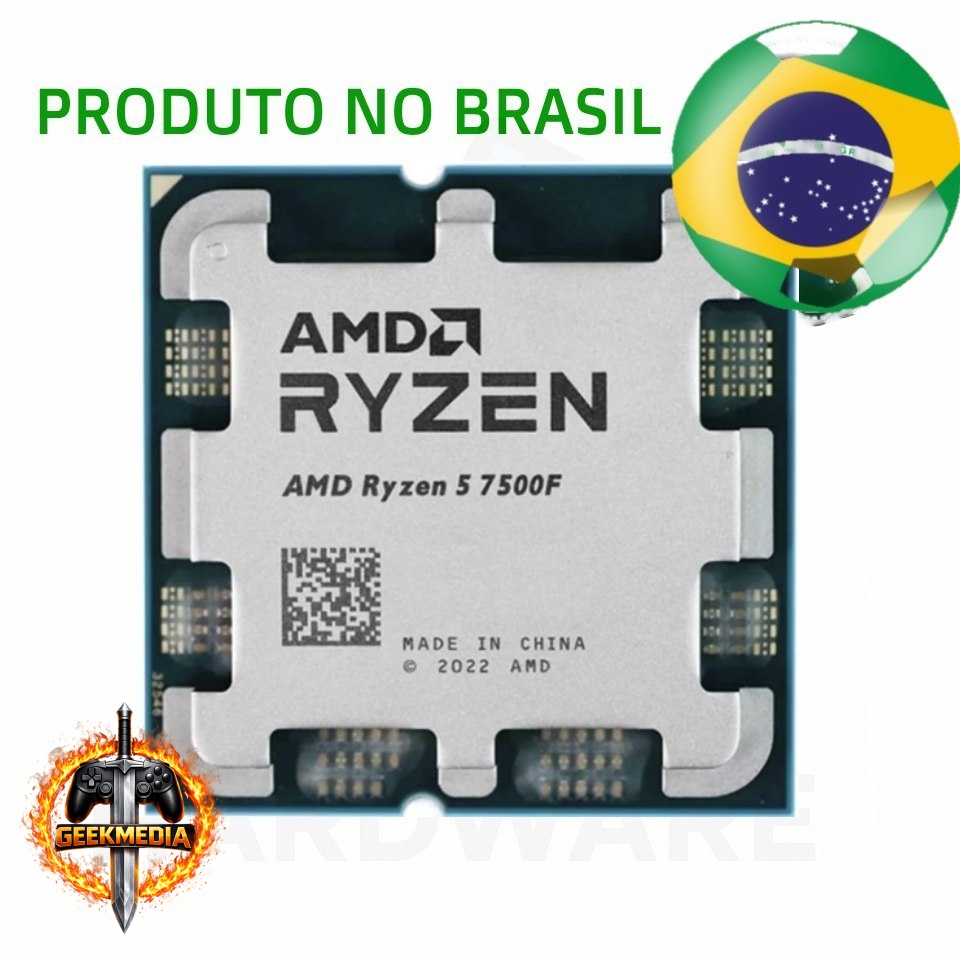 Processador AMD Ryzen 5 7500F AM5